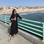 Tanushree Dutta Instagram - Hello beach life!! I'm going to come at ya very very soon..surfing is going to be in my bucket list now...saw some cool stunts the Cali surfers pulling while riding them big waves! I was soooooo envious ofcourse...."thou shall not envy" -the good book says but I saw green when they rode those waves like no care in the world could drown them...Wish I could like that....someday I believe..someday!