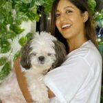 Tanushree Dutta Instagram - Cutest doggie in the world our "happy". Yeah I brought him home during unhappy times and named him happy. This adorable little canine became our family's joy and happiness during tough times! God bless u Happy Dutta and thankyou for bringing so much joy in our lives. #doglover