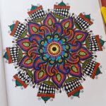 Tanushree Dutta Instagram – Painted a mandala design today whole afternoon😝 #colourmehappy
