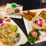 Tanushree Dutta Instagram - Thai food place in Somerset New Jersey!! My friend invited me to sample their menu and we are also planning on conducting some spiritual empowerment workshops in the near future at this location hopefully if all works out well. N THAI PALCE