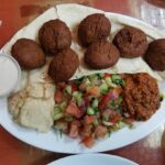 Tanushree Dutta Instagram – Some yummy Arabic food near my place!! Falafel and salad and other stuff..too good😋