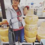 Tanushree Dutta Instagram - This stuff is actually cheese!! Lots and lots of it.The kind u grate over salads.Looks like tabla lol🤣 #italianmarketplace