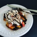 Tanushree Dutta Instagram – Pancake for brunch! Readymade mix pancake topped with strawberry and blueberries.Maple syrup,Hersheys dark chocolate syrup,cream on top sprinkled with cinnamon! #yummy