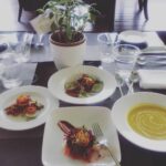 Tanushree Dutta Instagram - Four course holistic meal for lunch!!