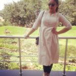 Tanushree Dutta Instagram - After an Ayurvedic massage enjoying the view of the landscape