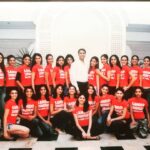 Tanushree Dutta Instagram – Throwback photo from my Miss India Days!! Learning ballroom dancing and what not leading up to the main day…Fab grooming process for a teenager..#downmemorylane