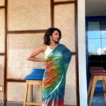 Tejaswi Madivada Instagram – Swipe for my love for tie and dye and editing skills.