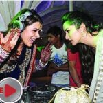 Udita Goswami Instagram - So it all began long back. Just started doing it professionally now. Weren’t I the coolest bride playing at my own reception! 🤘🏼😉