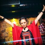 Udita Goswami Instagram - Just. In action mode. #djlife