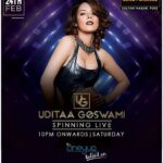 Udita Goswami Instagram – This Saturday in Pune at the newly opened Lord of the drinks! Yeahy so excited!!!!! C’mon all you lovely people of Pune! Let’s dance the night away! 💋🤘🏼🍻 #bollywoodnight #commercialmusic #rockandrollbaby #djlife