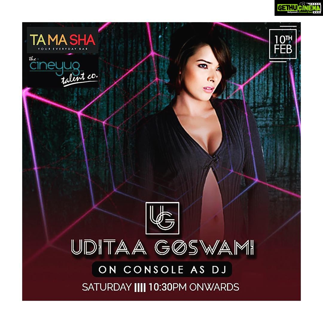 Udita Goswami Instagram - This Saturday at Tamasha, Mumbai. Get ready with your dancing shoes Cuz when I play, you will need them! 💋🤘🏼 #djlife