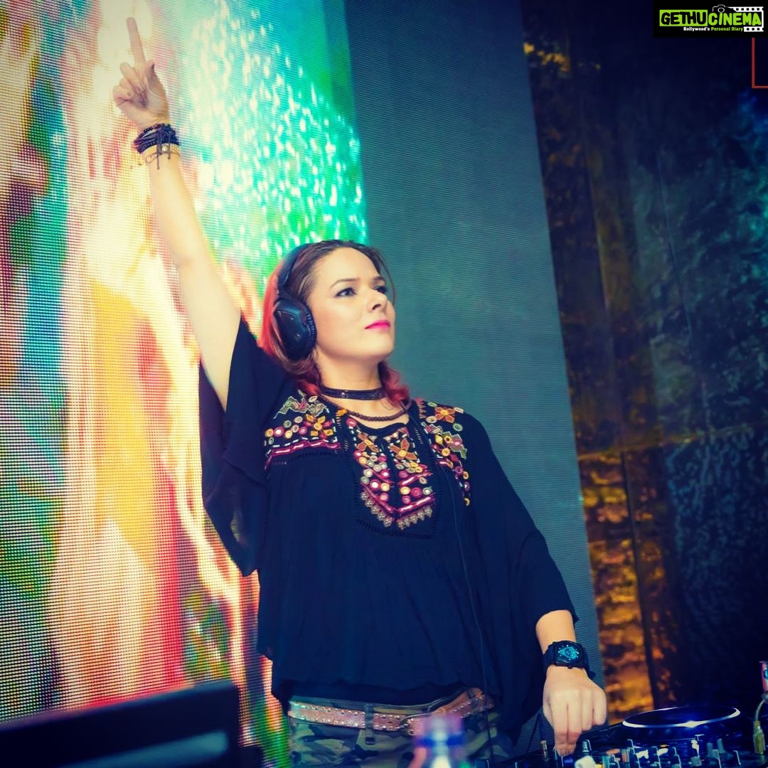 Udita Goswami Instagram - This is how you look when you love your job. #djlife