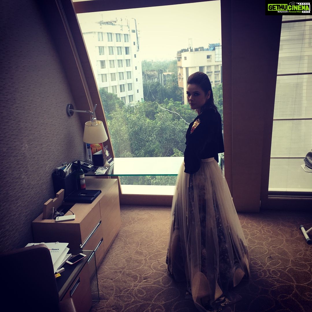 Udita Goswami Instagram - Walking the ramp after ages for #bombaytimesfashionweek Sahara Star
