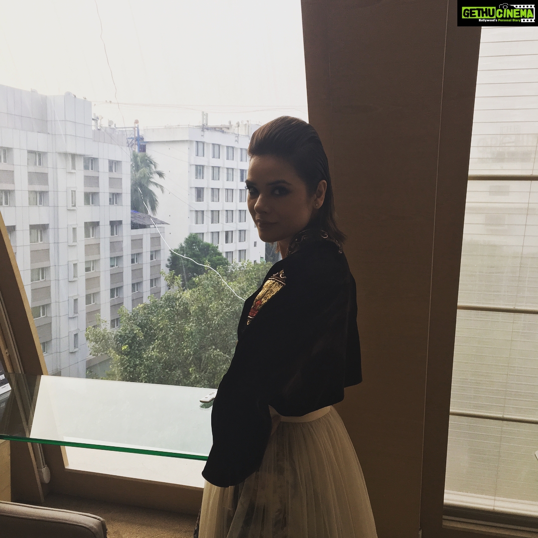 Udita Goswami Instagram - Walking the ramp after ages for #bombaytimesfashionweek Sahara Star