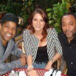 Udita Goswami Instagram – Throwback to the sunny days in LA with Denzel Washington and Lee Daniels.