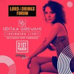 Udita Goswami Instagram - And at my fav #lordofthedrinksforum Delhi next Sat the 31st. See you guys! 🤘🏼💋 #djlife #dancewithme