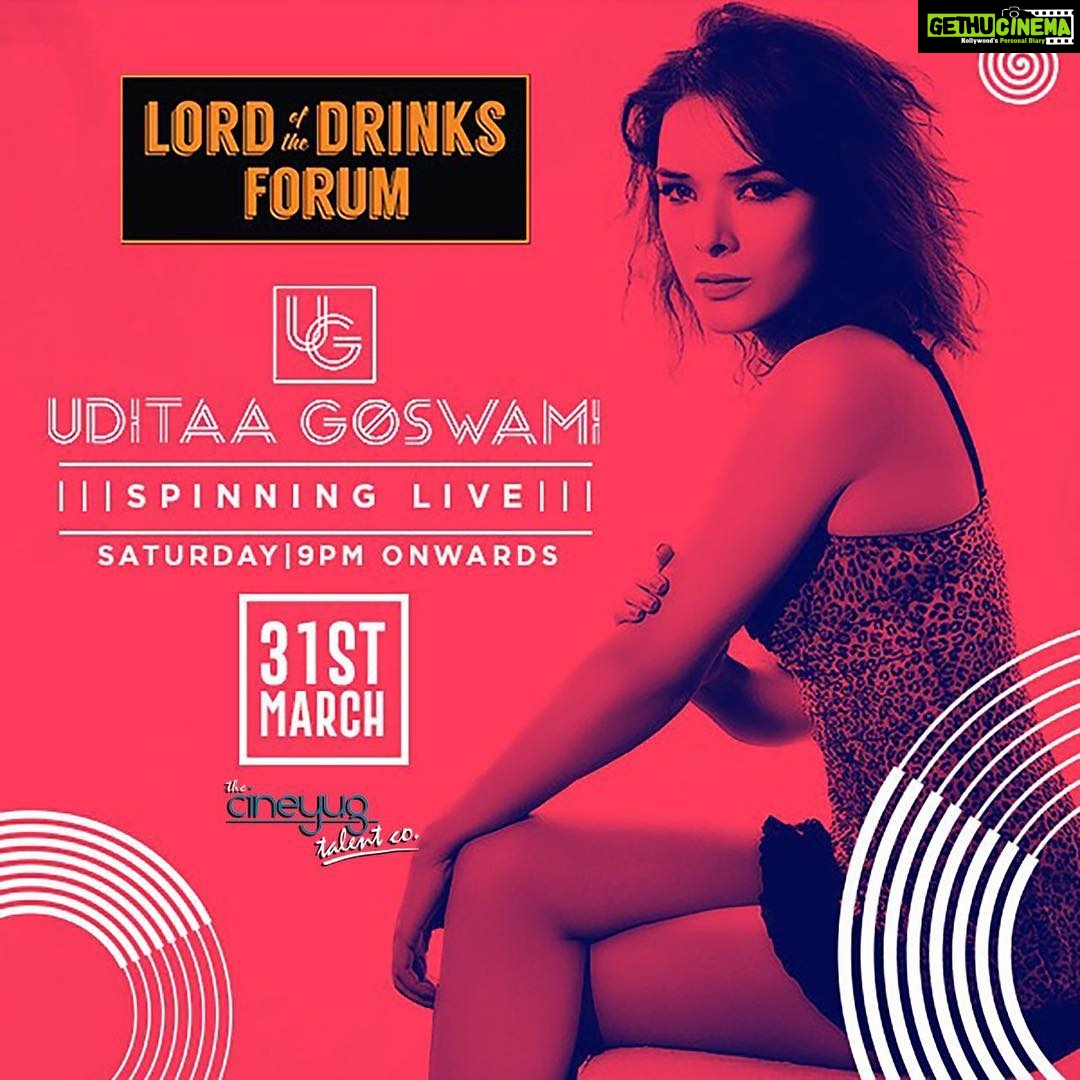 Udita Goswami Instagram - And at my fav #lordofthedrinksforum Delhi next Sat the 31st. See you guys! π€πΌπ #djlife #dancewithme