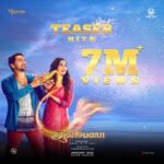 Vaibhav Reddy Instagram - Celebrating 7M views on YouTube 🤩 Happy to be a part of this wonderful film🌝 Stay tuned 💜 In theaters soon✨ #january2022