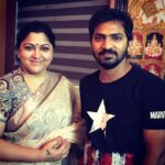 Vaibhav Reddy Instagram – Signed my next project with AVNI Cinemax .. Thank u sundar sir :))) and producer kushboo mam😊