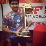 Vaibhav Reddy Instagram - With namma World Cup 😍