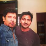 Vaibhav Reddy Instagram – Selfie with Chiyaan☺️