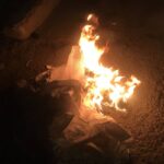 Vanitha Vijayakumar Instagram - Burnt all the negativity cheating and lies I went through in 2020...the white dress i always wanted and that never was ... deleted 2020 like it never happened...starting afresh...ctrl alt delete...bhogi 2021....POSITIVITY SUCCESS AND HAPPINESS