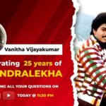 Vanitha Vijayakumar Instagram - Meet me LIVE on Facebook @galattadotcom to interact with me #ThalapathyVijay #chandralakha #VanithaVijaykumar #vanitha @actorvijay @vijaytelevision
