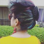 Vanitha Vijayakumar Instagram – This festive season I decided to add more color to my life…let the festivities begin