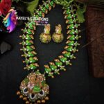 Vanitha Vijayakumar Instagram - Thanks @kayels_creations for your absolutely stunning handmade terracotta jewelry specially made for my performance in #nammavarkamal Show @vijaytelevision Check her Instagram she has amazing collections and can make to order and send it safely packed thru courier and prompt delivery...keep up the good work @kayels_creations god bless For orders WhatsApp 9486034402