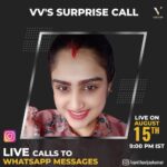 Vanitha Vijayakumar Instagram – Meet me live tomorrow at 9pm on Instagram