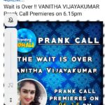 Vanitha Vijayakumar Instagram -