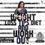 Vanitha Vijayakumar Instagram - LIVE TOMORROW at 1230 pm IST