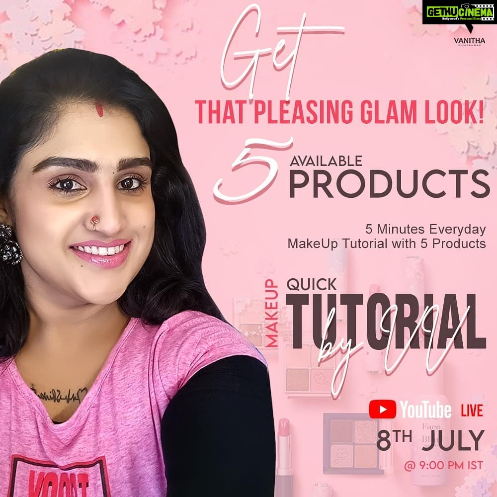 Vanitha Vijayakumar Instagram - Sorry guys tomorrow