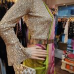 Vanitha Vijayakumar Instagram - @i_ashwinianand @vanithavijaykumarstyling #fashion #styling #vanithavijaykumarstyling Khader Nawaz Khan Road