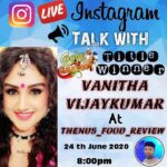 Vanitha Vijayakumar Instagram -