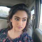 Vanitha Vijayakumar Instagram - Off to shoot #workhardplayhard #workmode #actorslife #song #fearless #blessed