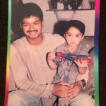 Vanitha Vijayakumar Instagram – Vijaysrihari first birthday with #thalapathy