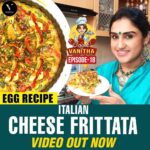 Vanitha Vijayakumar Instagram - https://youtu.be/Q6aWDkSUw6A #foodporn #egg #frittata #cheese #quarantine #lockdownlife