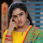 Vanitha Vijayakumar Instagram - #chandralekhaserial #throwback @saregamasouth