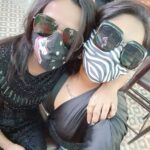 Vanitha Vijayakumar Instagram - Goaaaa here we come... Sowmya and i at #chennaiairport #goa #iffigoa #iffi @goatourism #friendship #friendshipgoals Kamaraj Domestic Airport, Chennai