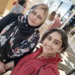 Vanitha Vijayakumar Instagram – Look who i bumped into…what a pleasant surprise..my good friend and most humble and charming woman…Saira Banu mrs ar rahman…she helped me select a perfume.. sweetheart..most down to earth person Burj Khalifa