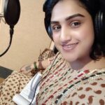 Vanitha Vijayakumar Instagram - #analkattru #dubbing #postproduction #comingsoon #excited #womenempowerment Lizzie comes to life soon