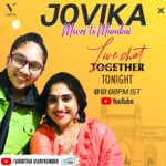 Vanitha Vijayakumar Instagram - Catch up with @jovika_vijaykumar On Our latest updates and plans...#mumbai