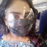 Vanitha Vijayakumar Instagram - Flying back to Chennai... straight to Shoot... Rajive Gandhi International Airport Shamshabad .