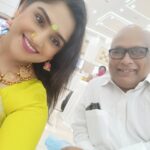 Vanitha Vijayakumar Instagram - Partner in crime @suresh.chakravarthy