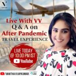 Vanitha Vijayakumar Instagram - All the do's and don'ts and real time experiences...catch me live tonight...shoot your questions..