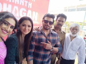 Vanitha Vijayakumar Instagram - #andhagan joint the team from today