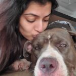 Varalaxmi Sarathkumar Instagram - #perfectsundays #jlo❤ #weekendlove❤️ #americanbully