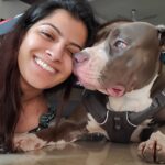 Varalaxmi Sarathkumar Instagram – #perfectsundays #jlo❤  #weekendlove❤️ #americanbully