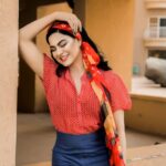 Veena Malik Instagram - #polkadots always my #favorite #colorful #loveforever @mateenshahphotography @tahseenkhanoffical #makeup #styleicon